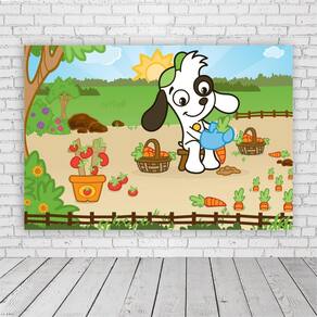 Painel Retangular Doki 1,,5X1,0M Lona Fosca