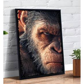 Placa/Quadro Decorativo Planeta Dos Macacos 40X60Cm Ps 2Mm