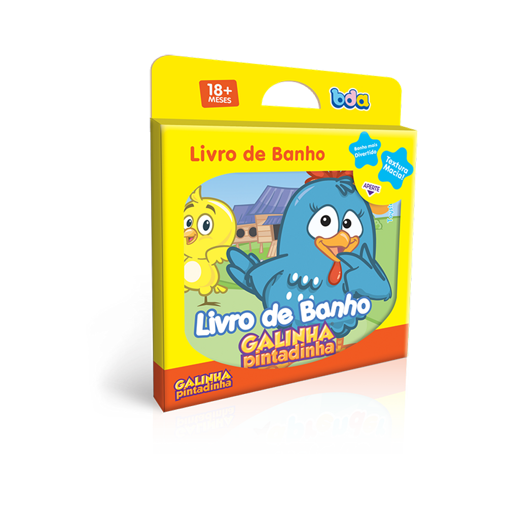 Livro de Banho Galinha Pintadinha