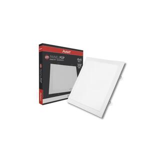 Painel Led POP Embutir Quadrado 30W 6.500K 40x40 Branco - Avant