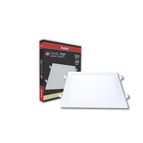 Painel Led POP Embutir Quadrado 24W 4.000K 30x30 Branco - Avant