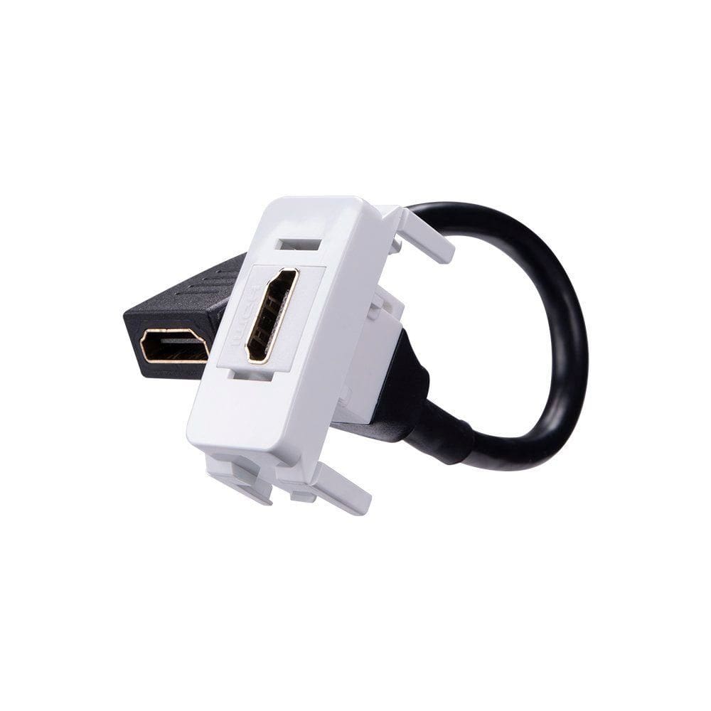 Módulo Tomada HDMI MarGirius B3 Branco