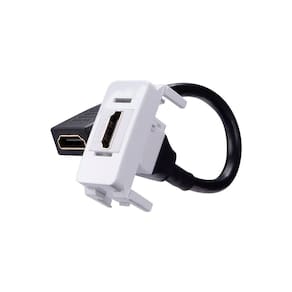 Módulo Tomada HDMI MarGirius B3 Branco