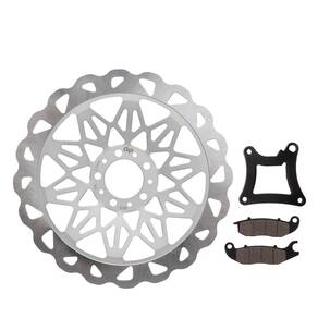 Disco C/ Pastilha Freio Diant. Gp7 Cg 150 09/15 320mm Prata