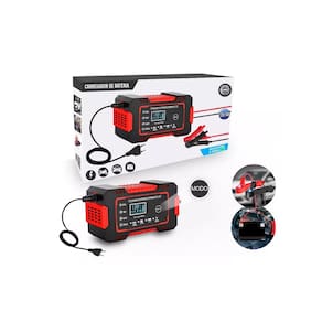 Carregador E Reparador Inteligente De Bateria Automotivo