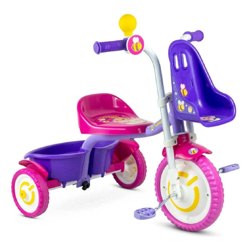 Triciclo Infantil Nathor Bee - A Partir De 18 Meses