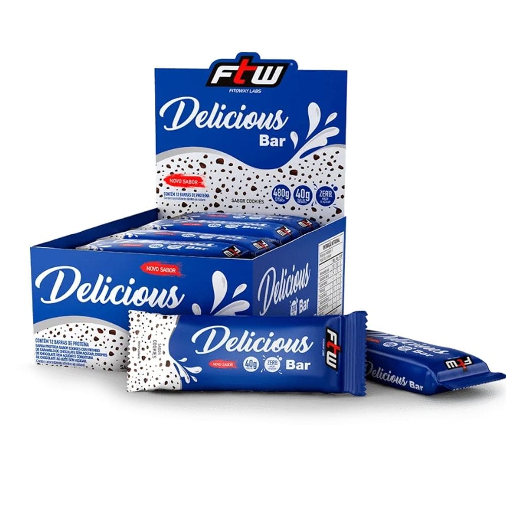 Delicious Bar (Caixa c/12un de 40g) FTW