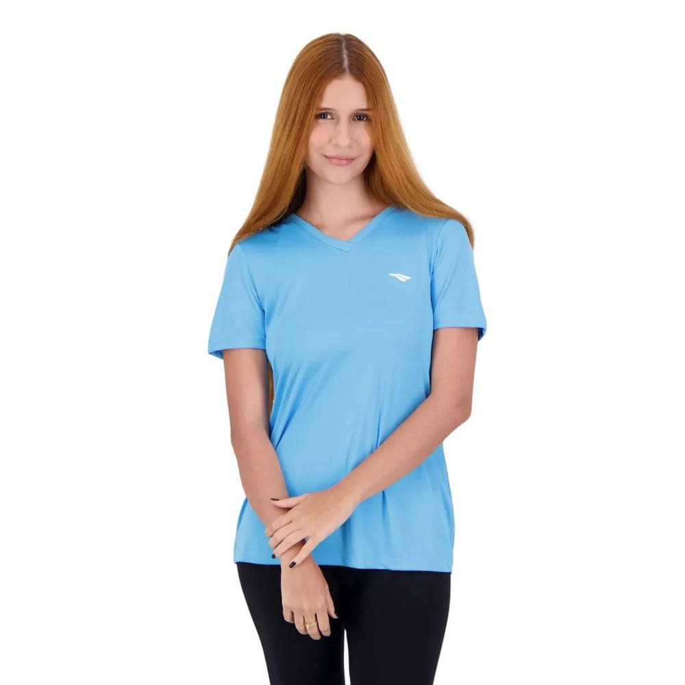 Camiseta M/C X Fem 645 310645-6060 - Azul Claro M