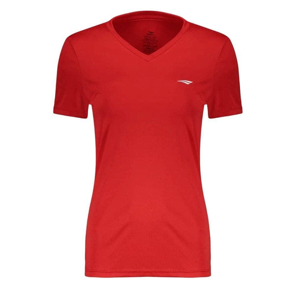 Camiseta M/C X Fem 645 310645-4000 - Vermelho M