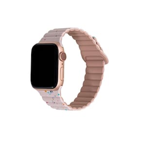 Pulseira Party Magnética para Apple Watch 38/40/41 MM, Originais iPlace, Rosa