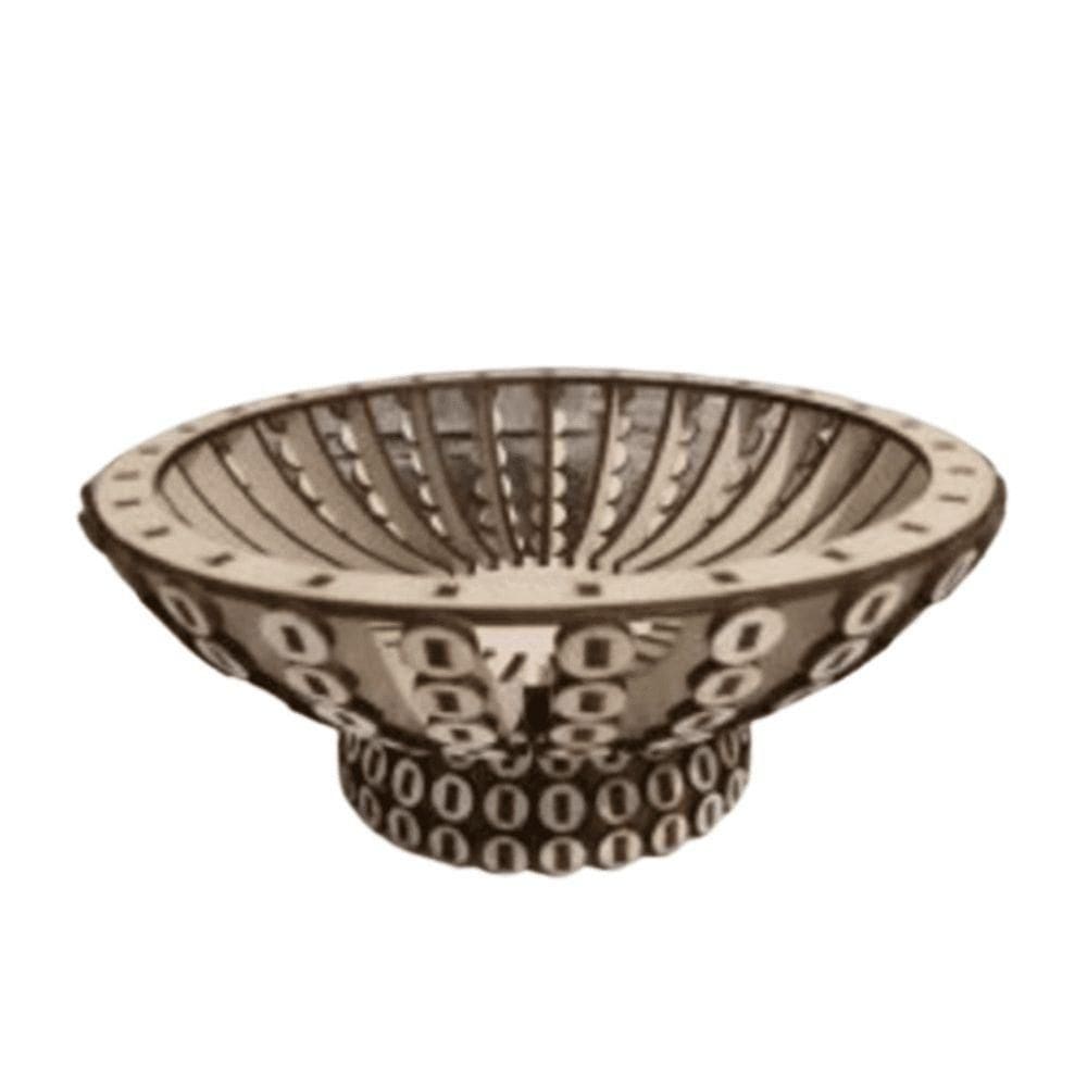 Cesta De Fruta Corte à Laser Em Mdf