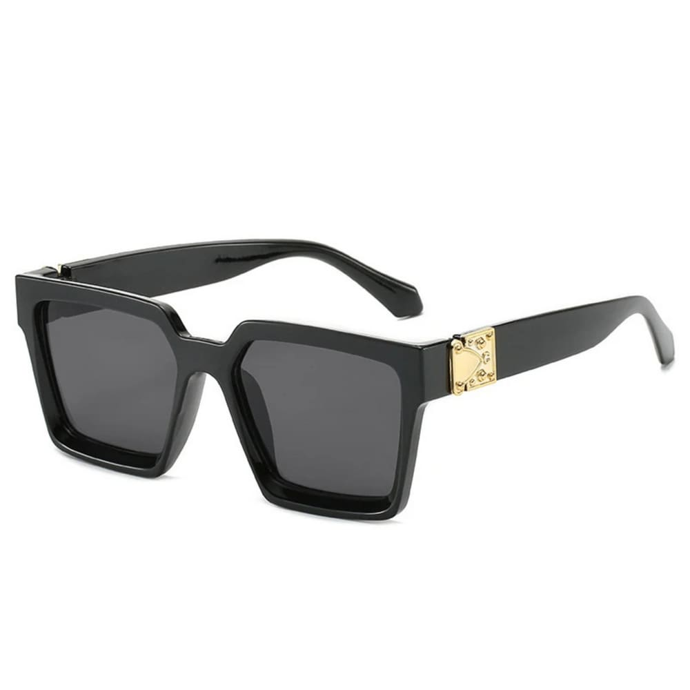 Óculos de Sol Feminino Quadrado Proteção UV400 Acetato Luxo