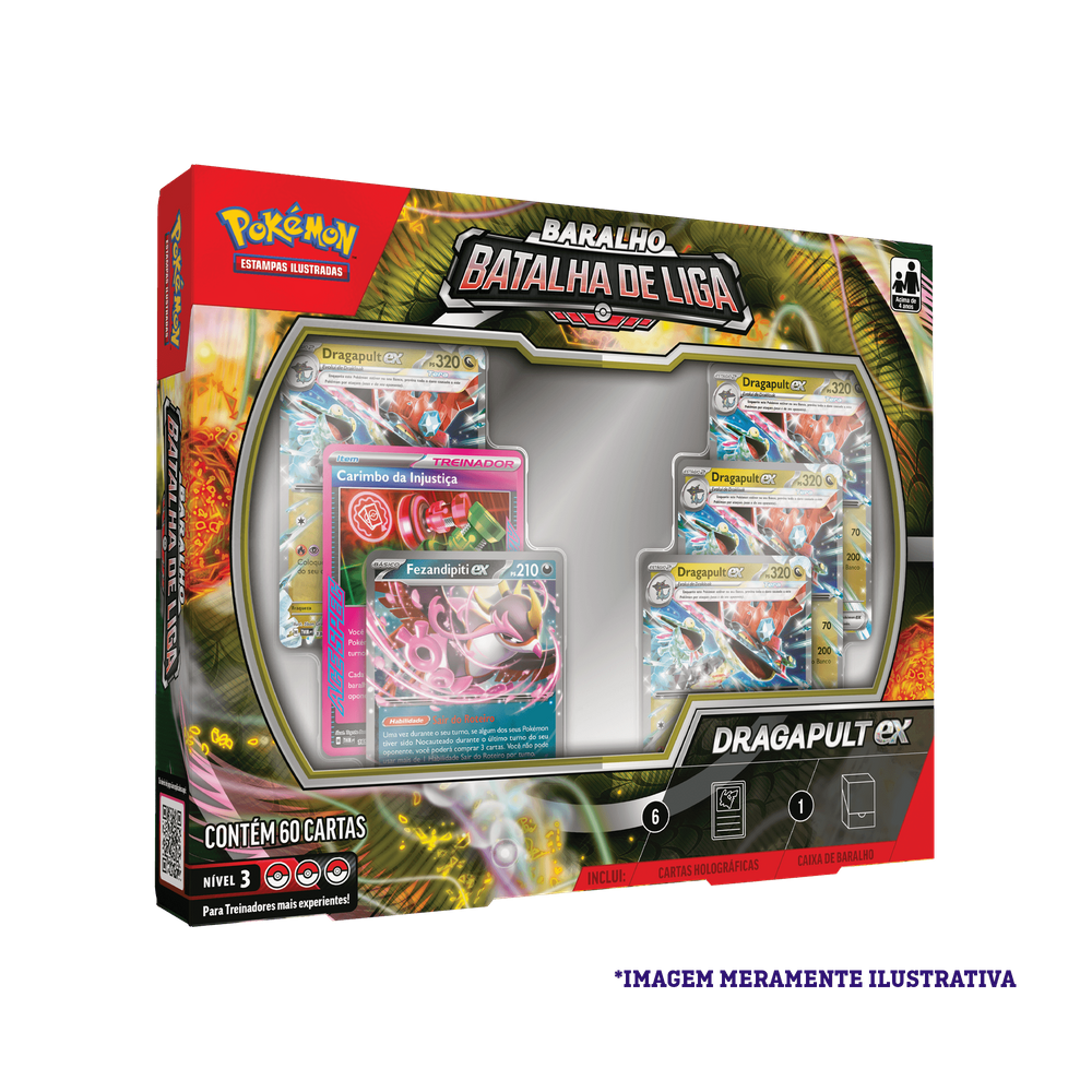 Deck Batalha de Liga Pokémon Dragapult ex