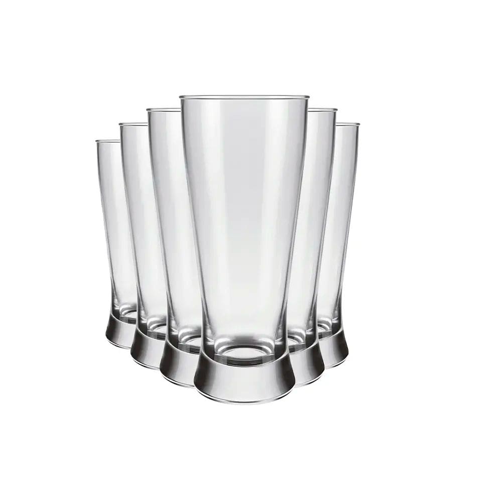 Jogo 6 Copos SM Lager Cerveja 300 ml J507 Nadir Figueiredo