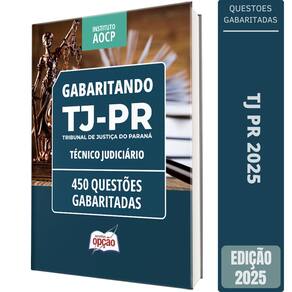 Caderno Tj Pr 2025 - Técnico Judiciário Questões Gabaritadas