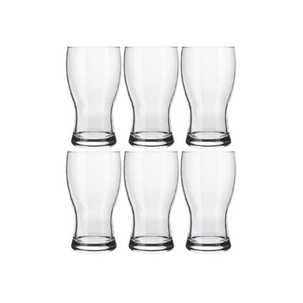Jogo 6 Copos Cerveja Frevo 320 ml Nadir Figueiredo