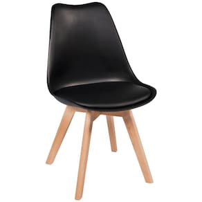 Cadeira Leda Preta Conforto e Estilo para Seu Ambiente de Trabalho
