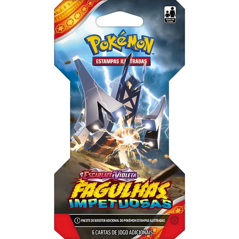 Blister Unitario Pokemon EV8 Fagulhas Impetuosas Copag