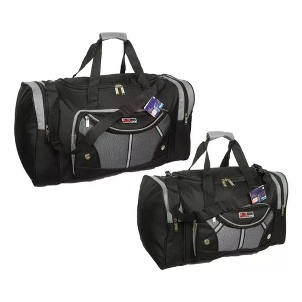 Conjunto Kit Bolsa Viagem Sacolas Grande 70L E Média 40L Yin
