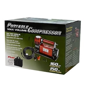Compressor De Ar Automotivo Tronos Tr127 Pistao 60mm 160l 150psi 12v
