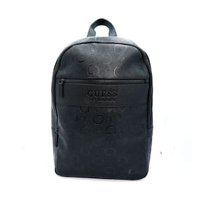 Mochila Guess Trestle Preta com Compartimento para Notebook