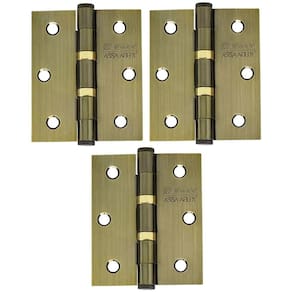 Dobradiça Para Porta Silvana 3 Com Rolamento 891 Embutir 25kg Colonial Com 3 Peças
