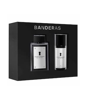 Kit Antonio Banderas The Secret Edt - Perfume Masculino 100ml + Deodorant Spray 150ml