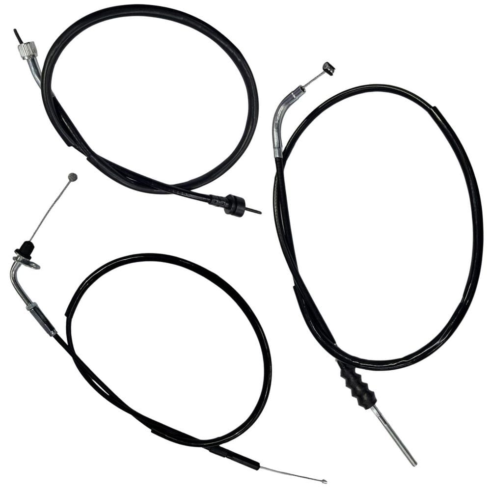 Kit Cabos Ybr125 Lona Embreagem Acelerador Freio Velocimetro