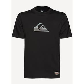 Camiseta Quiksilver Masculina Gradient Logo Signature