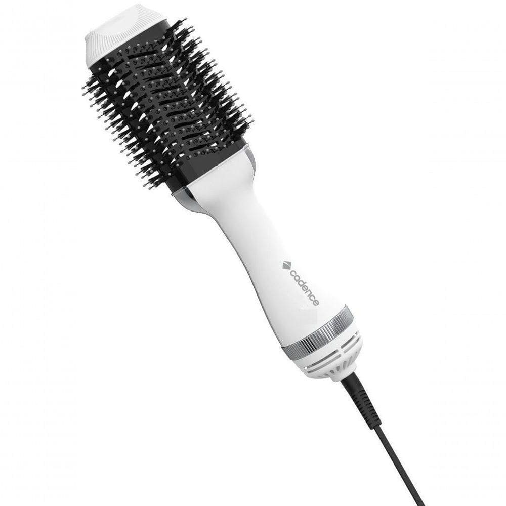 Escova Secadora Cadence 1200w Branca 3 Temperaturas 110V