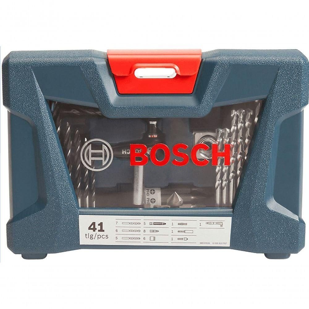 Caixa De Ferramentas Bosch 41 Pc Com Maleta