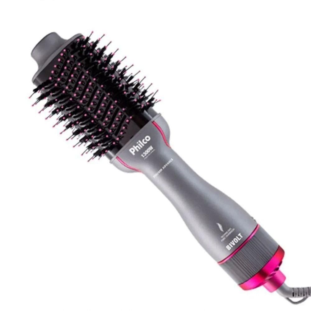 Escova Secadora Philco 3x1 Bivolt 1300w Tourmaline íons