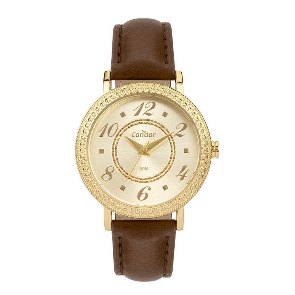 Relógio Condor Feminino Marrom 34 mm - Ref: Copc21jmo/5x