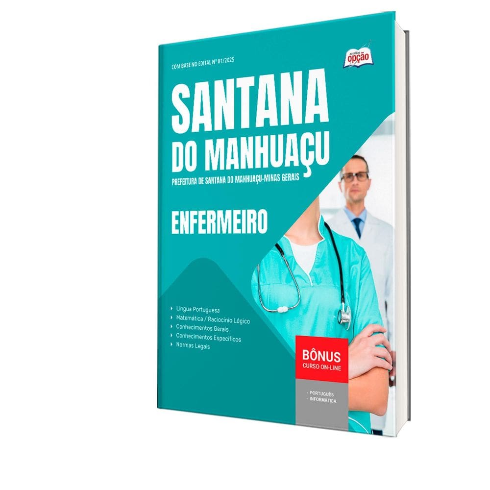 Apostila Prefeitura Santana Do Manhuaçu Mg 2025 Enfermeiro