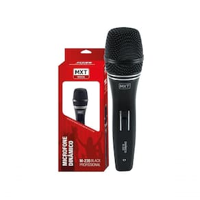 Microfone Dinamico Com Fio M-235 Profissional Cabo 3