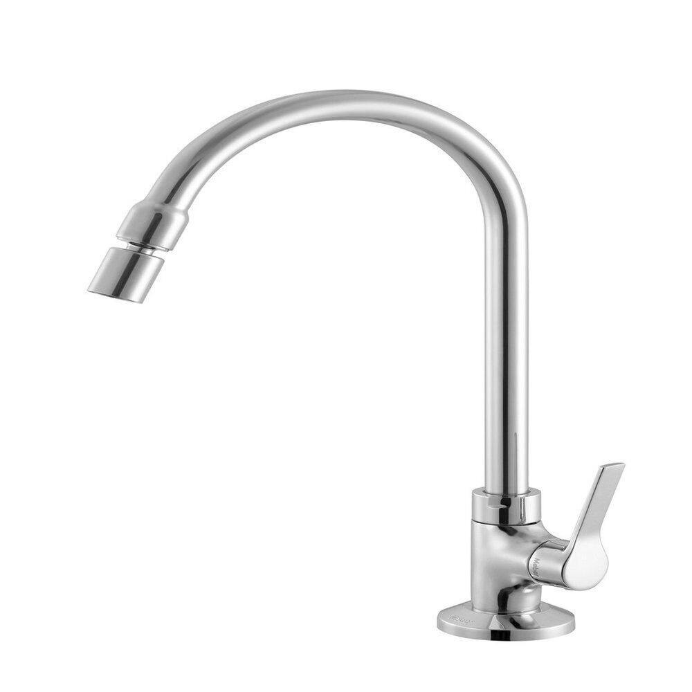 Torneira para Cozinha Bancada Autralis Meber Metais Cromado