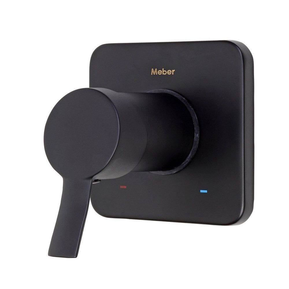 Acabamento para Registro de Monocomando Australis Preto Matte