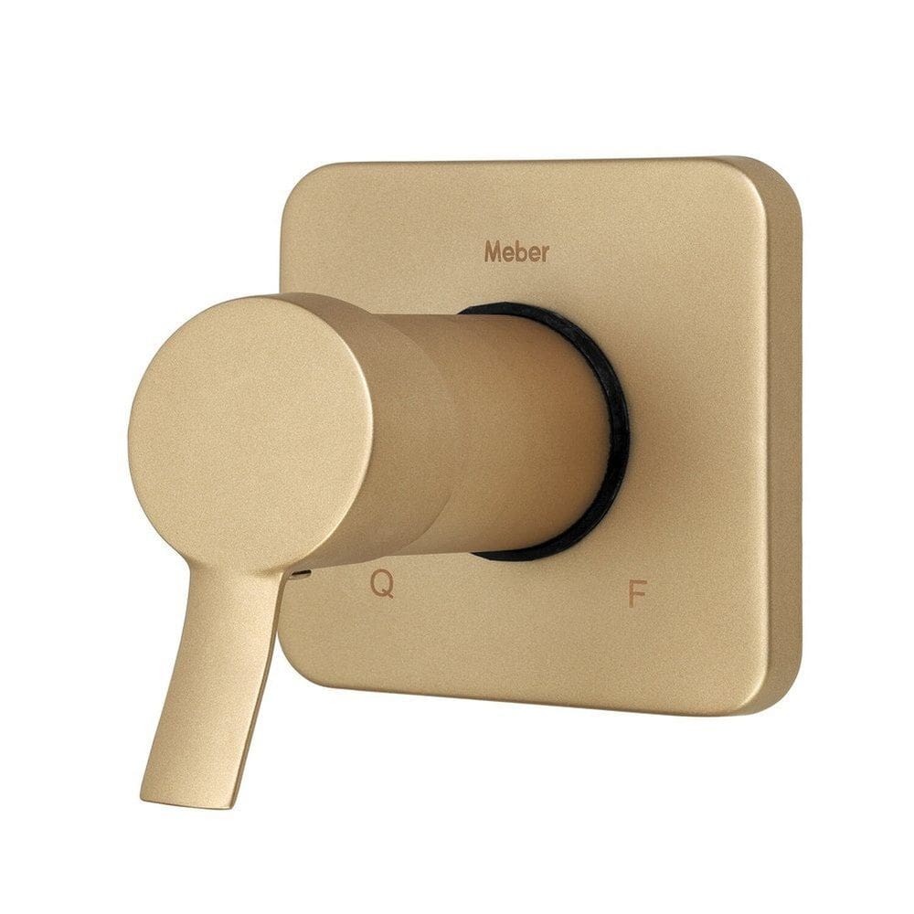 Acabamento para Registro de Monocomando Australis Dourado Matte