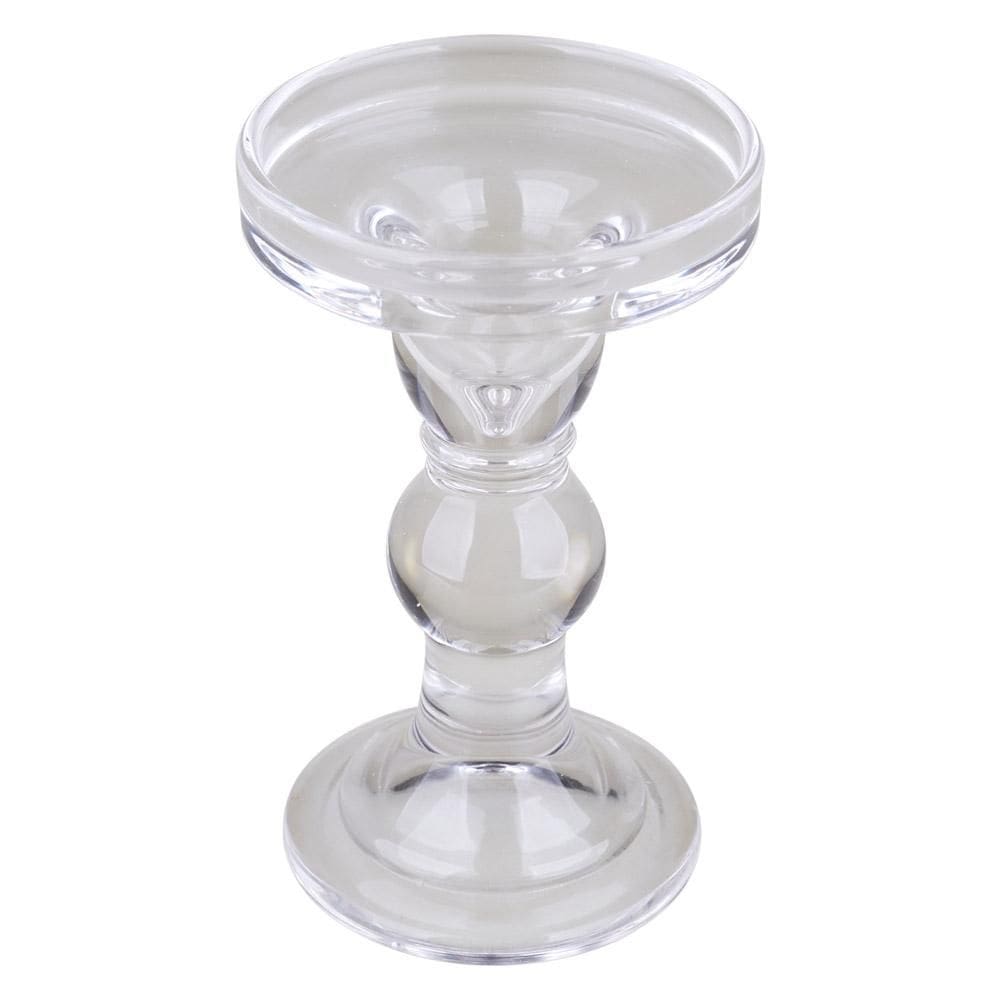 Castiçal de Vidro Classic 14cm Cazza