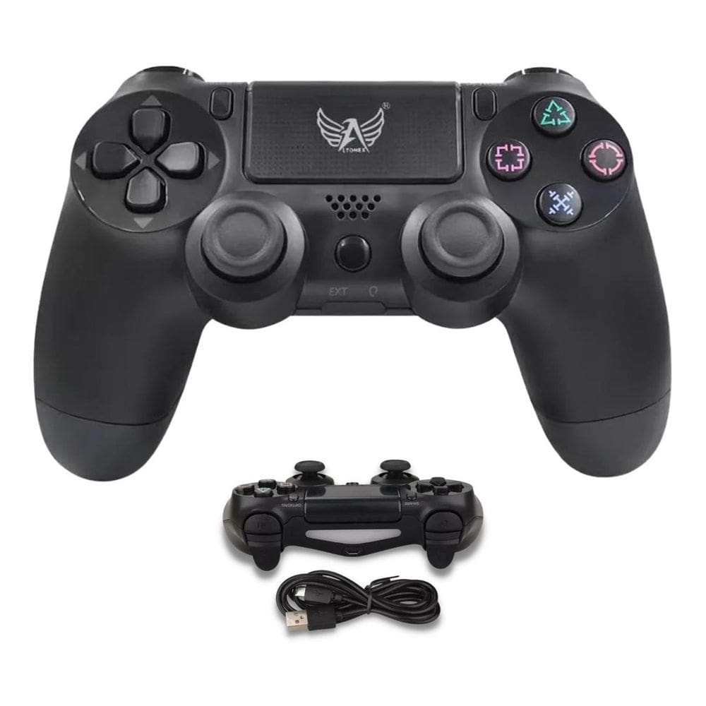 Controle Sem Fio Compatível Dualshock Ps4/Pc/Android, Altomex Alto-4W, Joystick Wireless