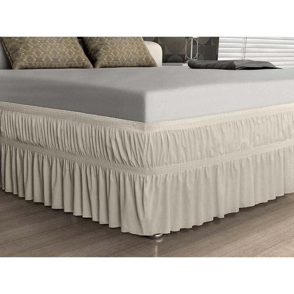 Saia Para Cama Box Malha Casal Palha Adomes