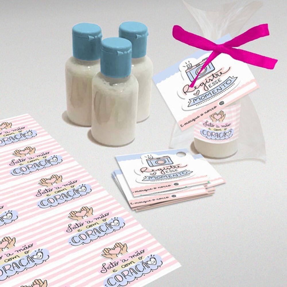 Kit 10 Mini Hidratantes Lembrancinhas Mimo Dia do Cliente
