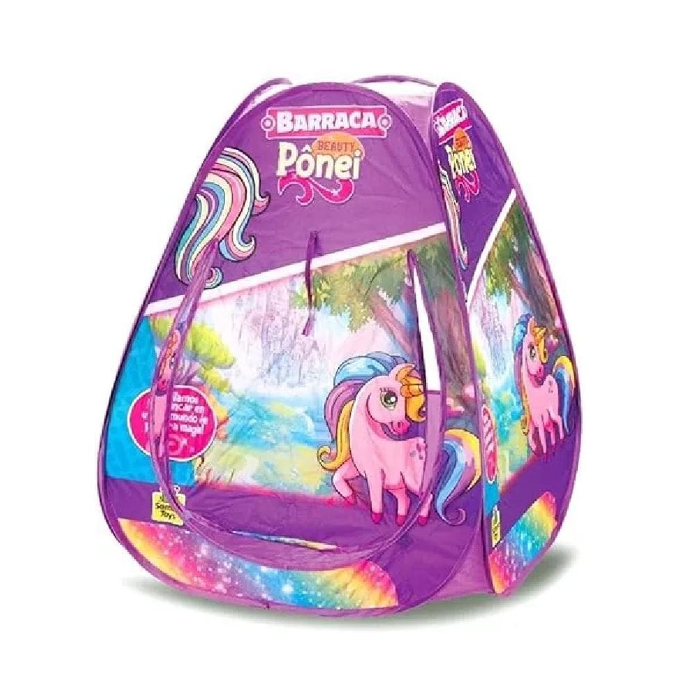 Barraca Infantil Beauty Pônei - Samba Toys Poliéster