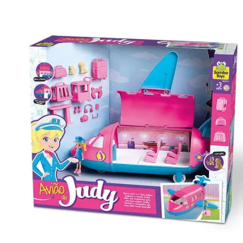 Avião da Judy Samba Toys 465
