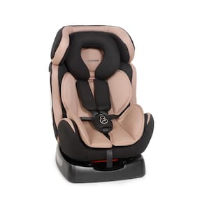 Cadeirinha Galzerano Reclinável para Carro Luli Preto Camel