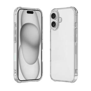 Capinha Antichoque Silicone Transparente Compatível com Ip. 16