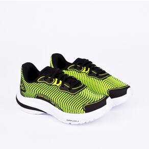 TENIS K-360 SUPER LEVE AMARELO NEON/PRETO Kidy