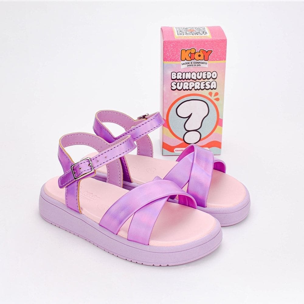 SAND.KIDY MINI FLAT FORM LILAS Kidy