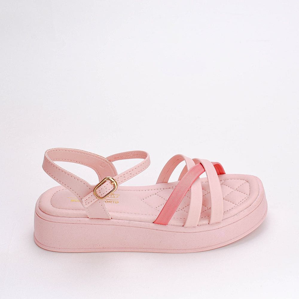 SANDALIA KIDY FLAT FORM NUDE Kidy