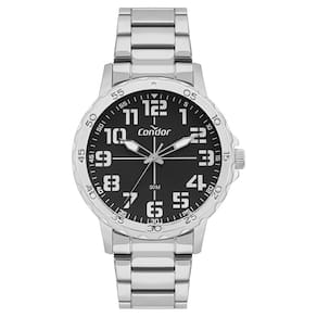 Relógio Condor Masculino Militar Prata - CO2035NRU/4P